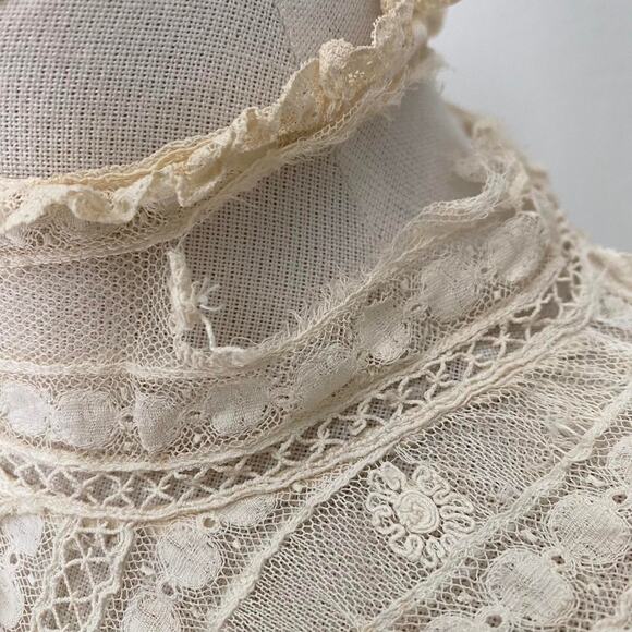 Antique edwardian corset cover - Picture 3 of 8